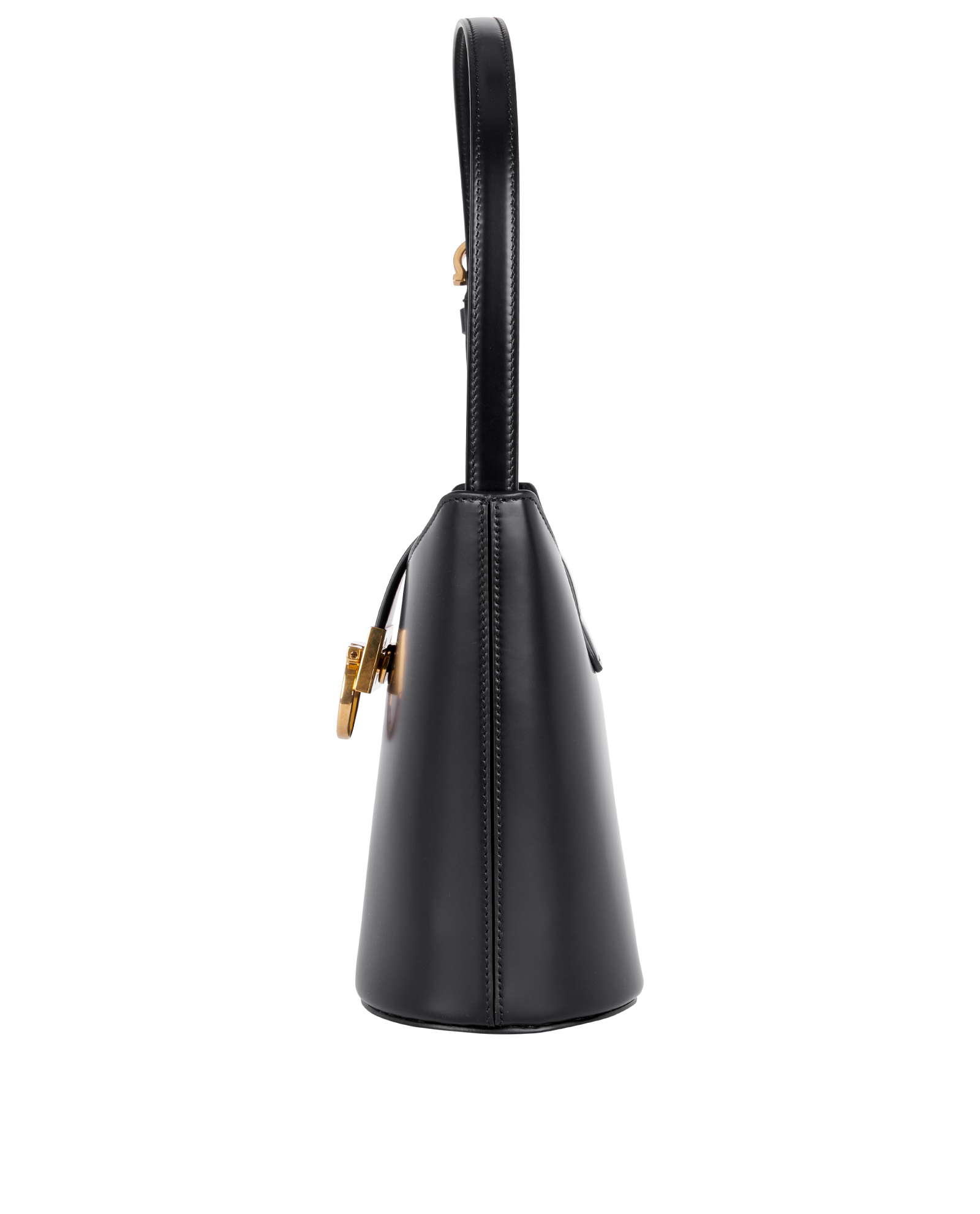 Trifolio Bucket, &pound;700, Handbags, Black, Leather, Bottom view